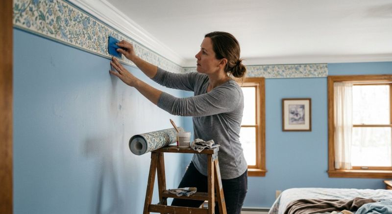 Wallpaper Border Installation in Kansas City, KS