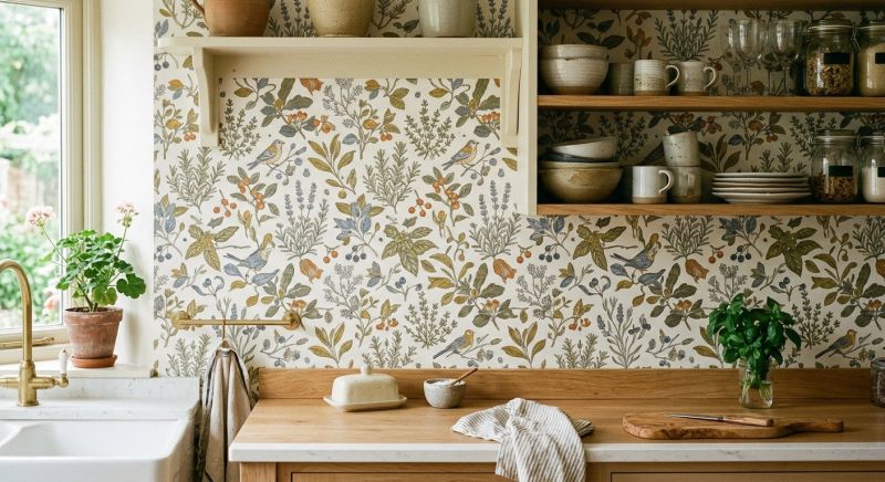 Kitchen Wallpaper Installation in Olathe, KS