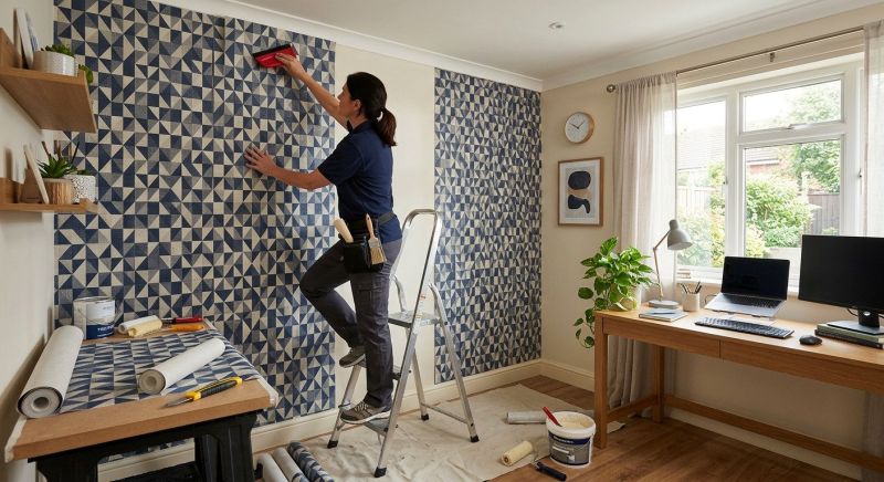 Wallpaper Border Installation in Kansas City, MO