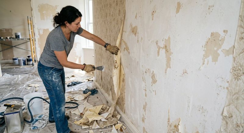 Wallpaper Removal Service in Sacramento, CA